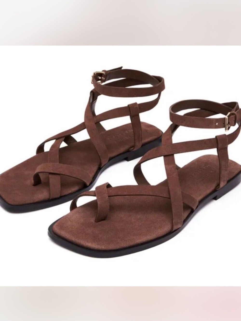 A. EMERY Evia Suede Sandals